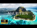 FLYING OVER MAURITIUS (4K UHD) - Soothing Piano Music With Stunning Beautiful Natural Videos For TV