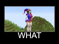 Giant Pomni in Minecraft wait what meme part 206