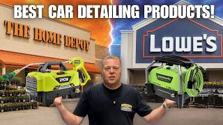 BEST Car Detailing Products At Home Depot & Lowes!