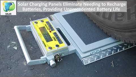 LP600 Low Profile Wheel Load Scales   NEGAI