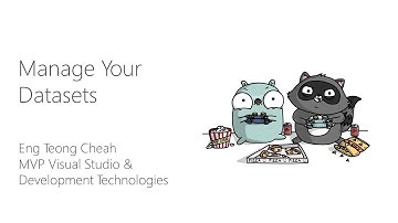 Module 3: Manage your Datasets