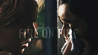 Coriol Snow And Lucy Gray Fire On Fire