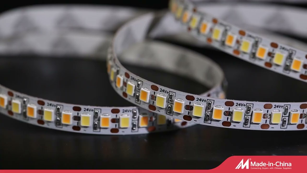 Dimming and color adjustment series 192 lamps three-wire two-color