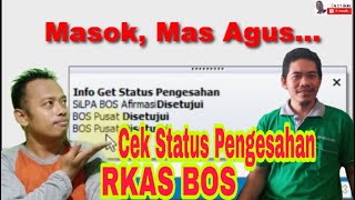 Cek Status Pengesahan RKAS BOS Online Disetujui atau Ditolak dan Langkah Pengerjaan ARKAS Berikutnya