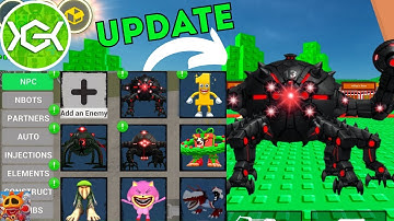 NEW UPDATE 9.9.2 Nextbot in Playground mod OMNIDROID V 13 ROBOT FROM ROBLOX In Garry