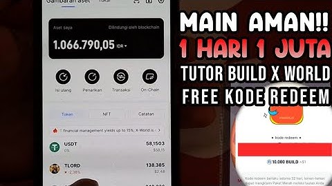 ILMU BARU!! CARA TERCEPAT NAMBAH BUILD AMAN DI X WORLD ANTI GAGAL || TIPS MAIN X WORLD WL2025