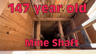 Working in a 147 old mine shaft