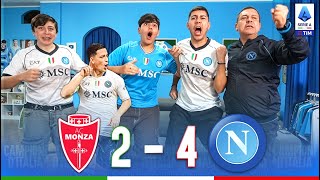 CLAMOROSI!! MONZA-NAPOLI 2-4 | LIVE REACTION NAPOLETANI