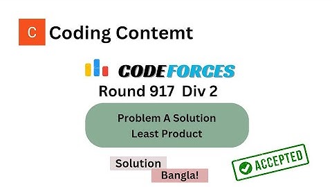Codeforces round 917 div 2 Problem A solution in C++