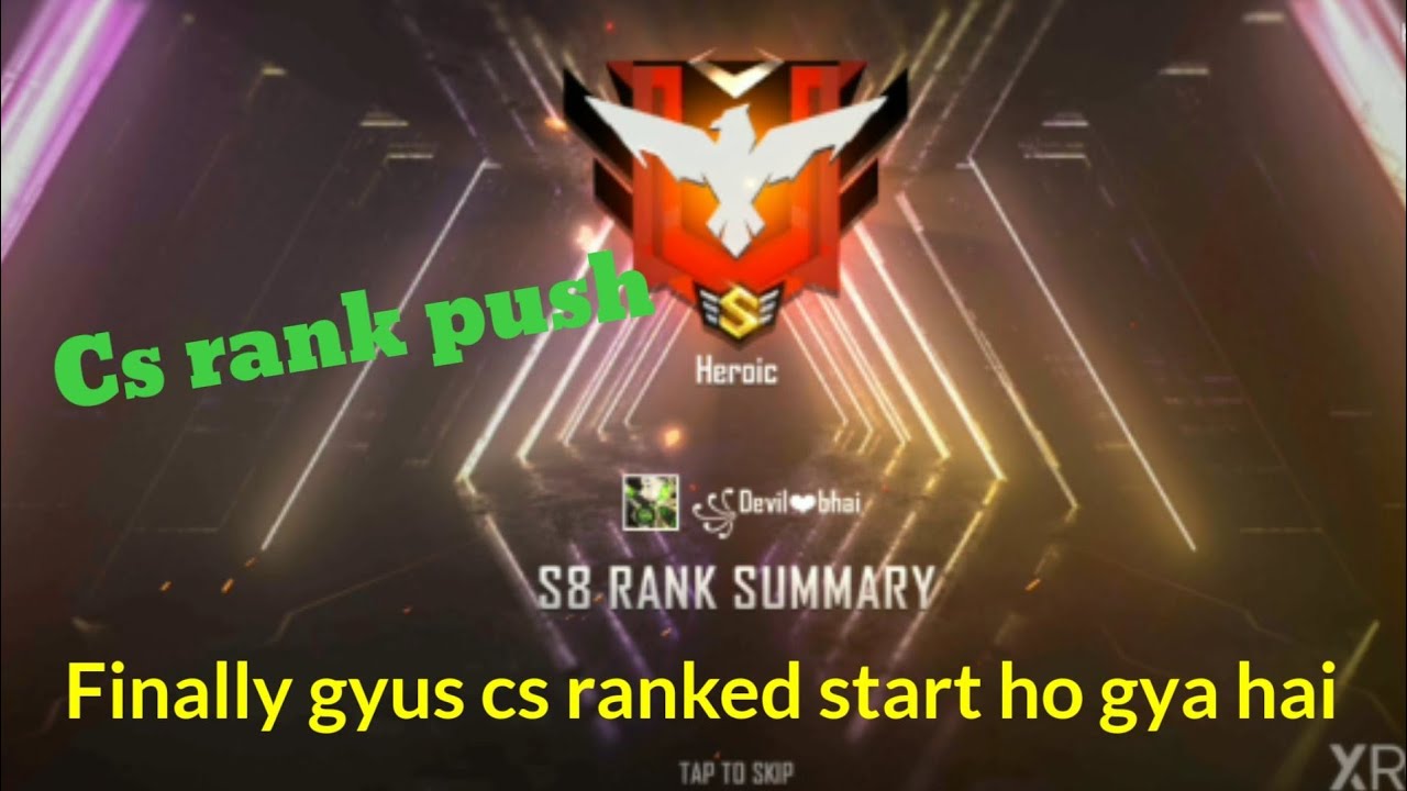 free fire cs rank push FF cs ranked push //Free Fire cs rank - YouTube