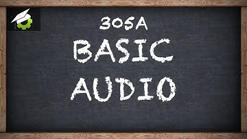 305a - GameMaker: Studio - Basic Audio