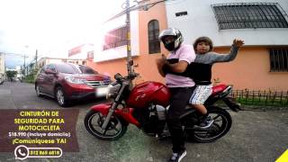 Cinturón Seguridad para Motocicleta - YouTube