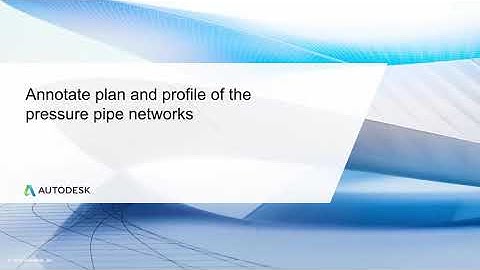 Cert Prep for Autodesk Pro Civil 3D Infra Design Lesson 5: Plan & profile of pressure pipe network