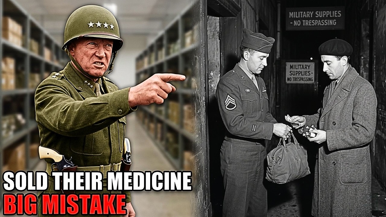 "What Patton Did When Quartermasters Were Selling Soldiers' Medicine on the Black Market"