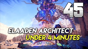 MASS EFFECT: ANDROMEDA Insanity Walkthrough - Elaaden Architect under 4 Minutes | Part 45