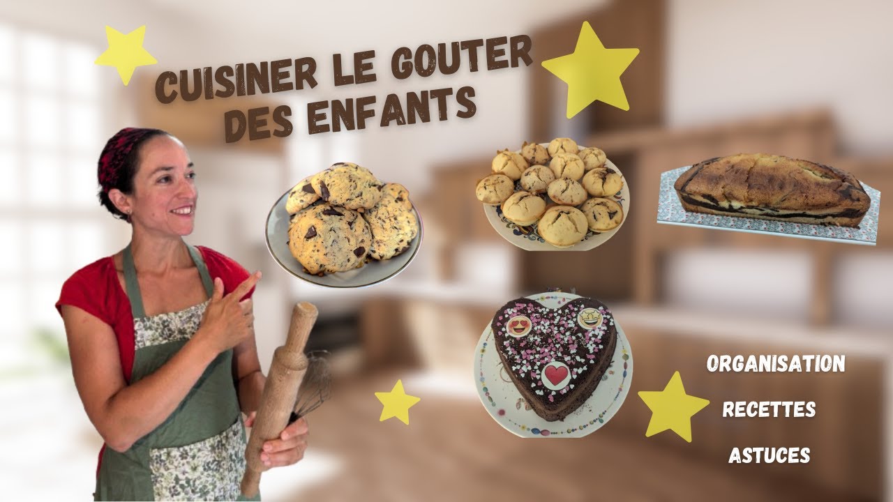 Goûters maison faciles et rapides : astuces organisation + 3 recettes