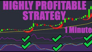 Extremely Profitable 1 Minute Chart Trading Strategy Proven 100 Trades  EMA + RSI + Stochastic