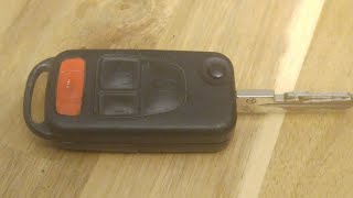 Mercedes Benz Key Fob Battery replacement  DIY