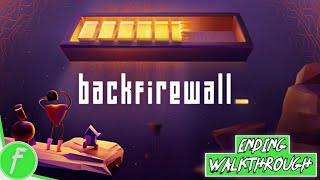 Backfirewall_ FULL WALKTHROUGH Gameplay HD (PC) | NO COMMENTARY | ENDING PART
