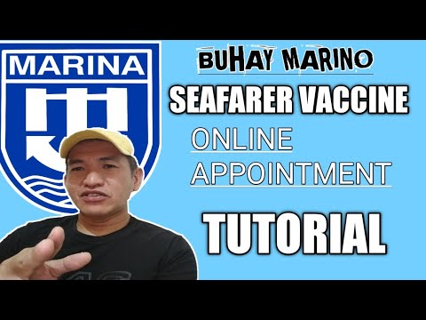 how to set vaccine appointment  seafarer covac portal | rodolfo ortega vlog