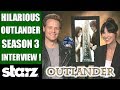 HILARIOUS Outlander Season 3 Interview - Sam Heughan & Caitriona Balfe on Taylor Swift, Jon Snow !