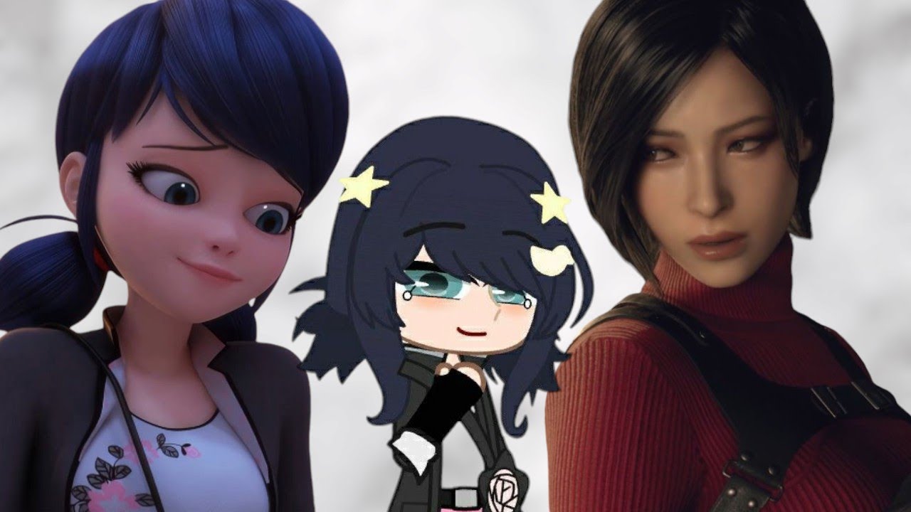 Mlb react to Marinette as Ada Wong IGacha club | Mlb x Re |