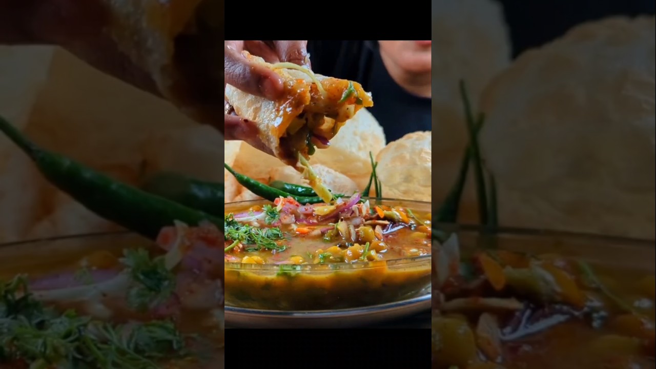 ASMR: Eating Puri/Luchi Eating Challenge 😍😋Dosa Sambar Chatney Egg Masala Mukbang 🤤