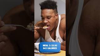 $331 Fat Loss Diet of 6’3 Bodybuilder Jonathan Hambrick (weekly) #bodybuilding #muscle #diet