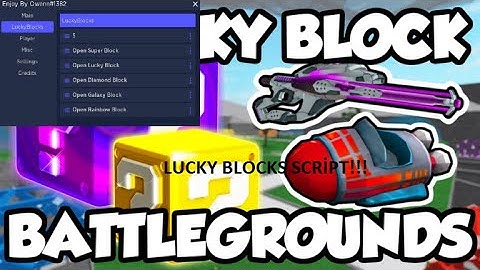 LUCKY BLOCK SCRİPT | All Lucky Blocks, Speed, Jump | ROBLOX SCRİPT 2023 NEW