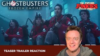 GHOSTBUSTERS FROZEN EMPIRE (Official Teaser Trailer) The Popcorn Junkies Reaction