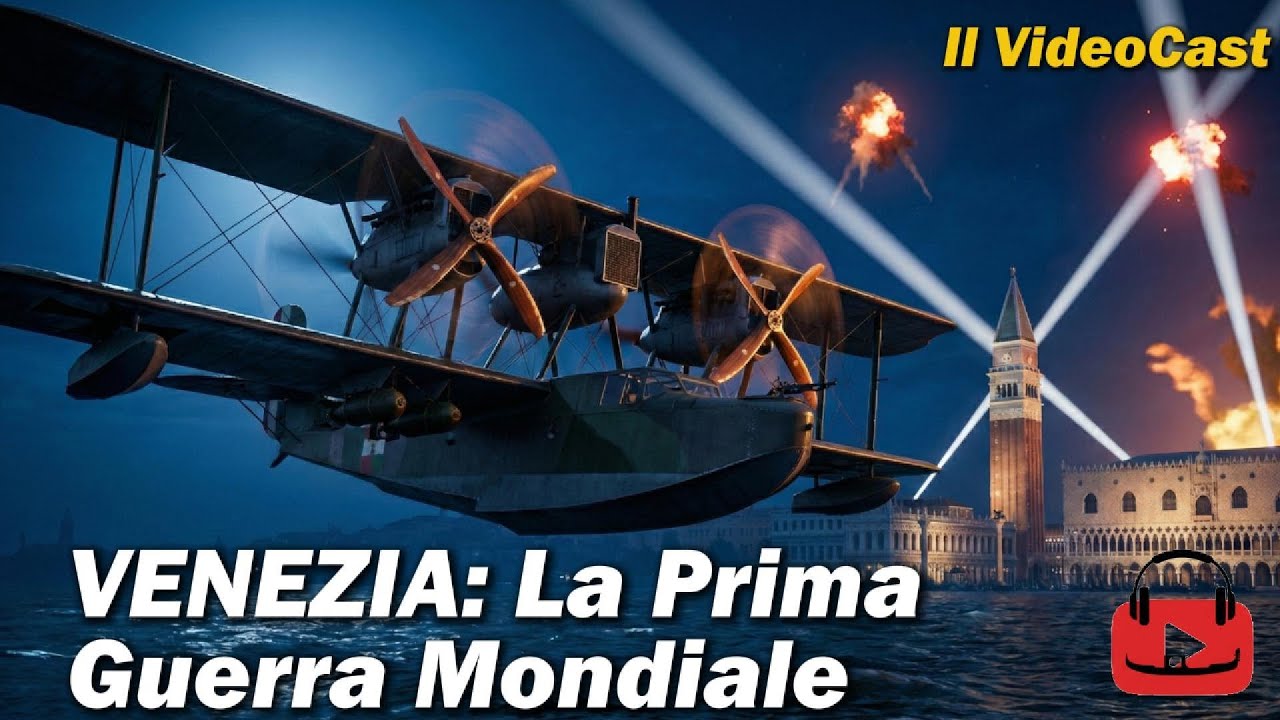 Venezia nella Grande Guerra: Dalla Belle Époque alla Spagnola (Videocast Completo)