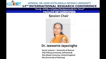 FACULTY OF COMPUTING - TECHNICAL SESSION 02 : PARALLEL SESSION 01