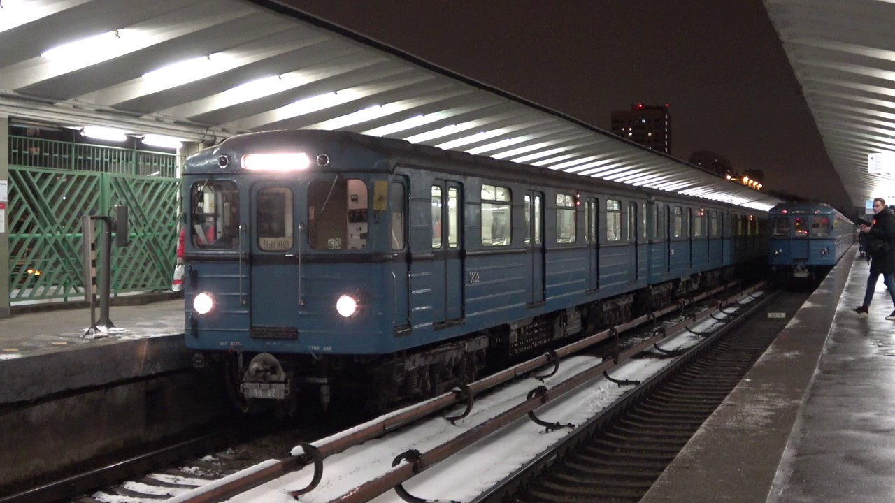 Поезд метро еж3 Поезд метро еж3
