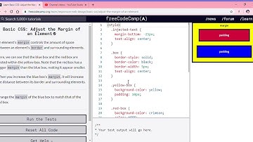 Learn Basic CSS  Adjust the Margin of an Element   freeCodeCamp