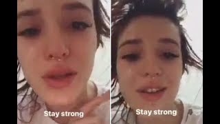 Bella Thorne, 20, breaks down after revealing she was sexually abused as a child