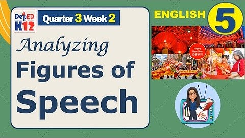 English 5 Quarter 3 Week 2 Revised K-12 | Analyzing Figures of Speech 