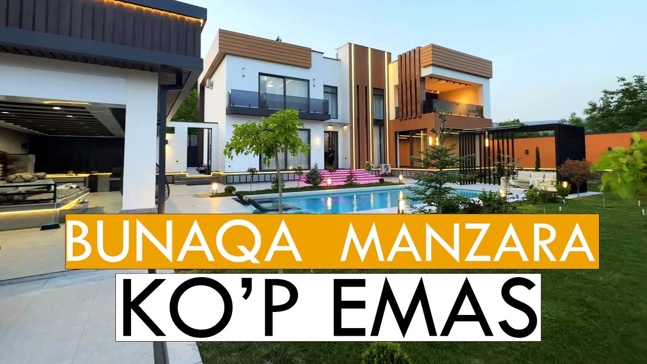 HAQIQIY MANZARADAN DACHA / BUNAQASI KO'P EMAS