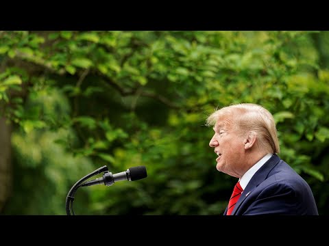 'You should ask China': Trump abruptly ends briefing after clash with reporters