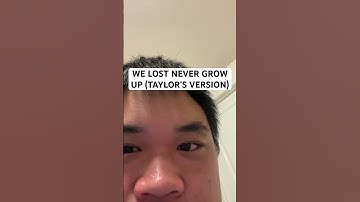 Thumbnail of NEVER GROW UP (TAYLOR’S VERSION) WAS THE SURPRISE SONG TONIGHT!?!? 😭😭😭
