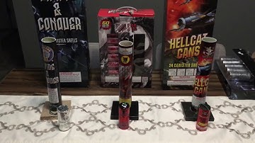 Canister Shell Comparison! Hellcat Cans, Diablo, Divide and Conquer