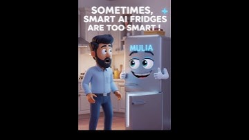 “When Your Fridge Starts Giving You Orders!😱 😂” #shorts #ai #trending  #viral #shortsfeed #funny #yt