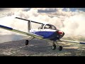Ultimate realism justflight pa38 tomahawk in msfs with a real pilot