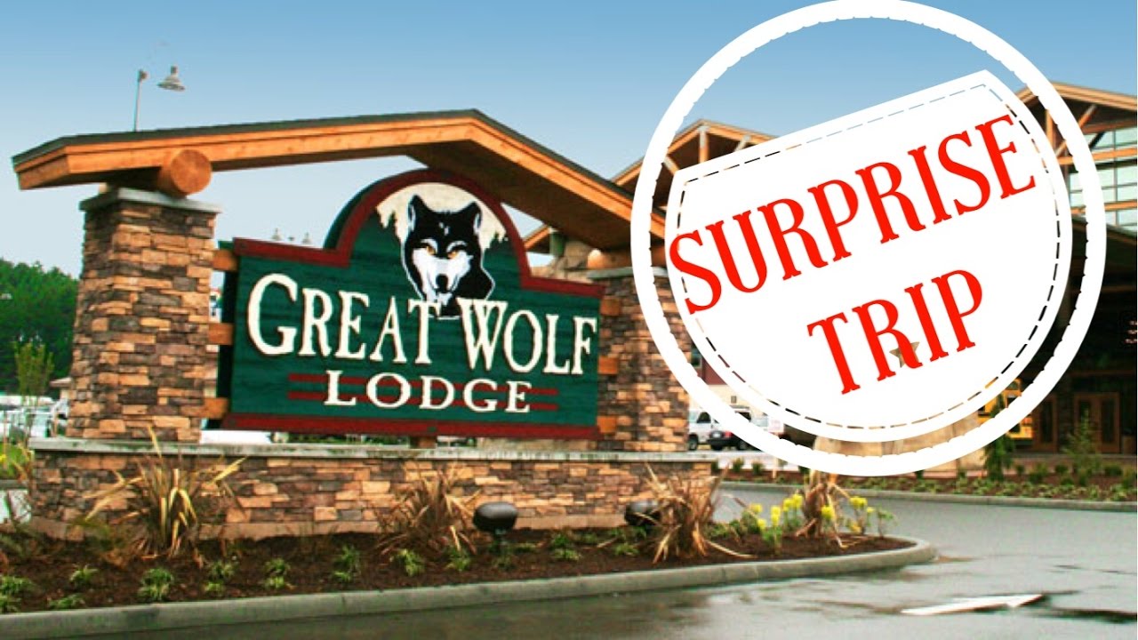 great-wolf-lodge-grand-mound-washington-surprise-trip-youtube