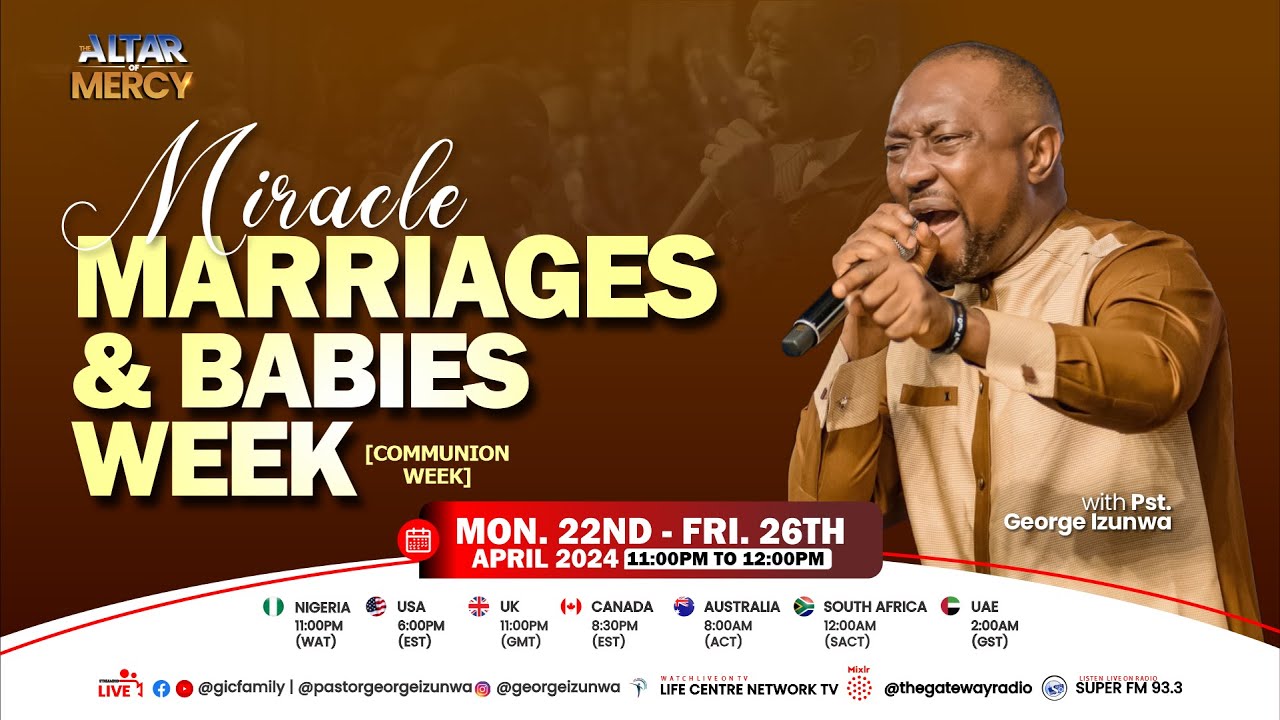 ALTAR OF MERCY || MIRACLE MARRIAGES AND BABIES WEEK!