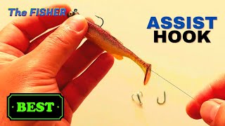 Adding a Assist Hook to a Soft Plastic Lures | Soft Plastic Lure Fishing screenshot 1