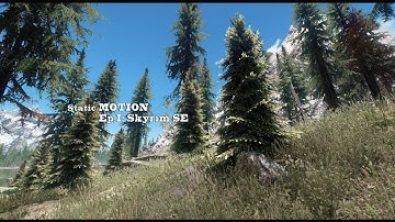 Static.Motion ep.I: Skyrim SE - Pine Forest