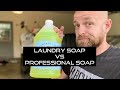 Laundry Soap vs Professional Soap (surfactant) | Power Washing | Pressure Washing
