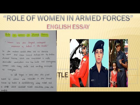 essay on women's combat role in armed forces