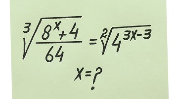 Hardest Olympiad Math Algebric Problem l Easy & Tricky Solution