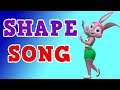 Shapes song for baby toddler kindergarten  kids learnings  learn shapes  woohoo rhymes4k